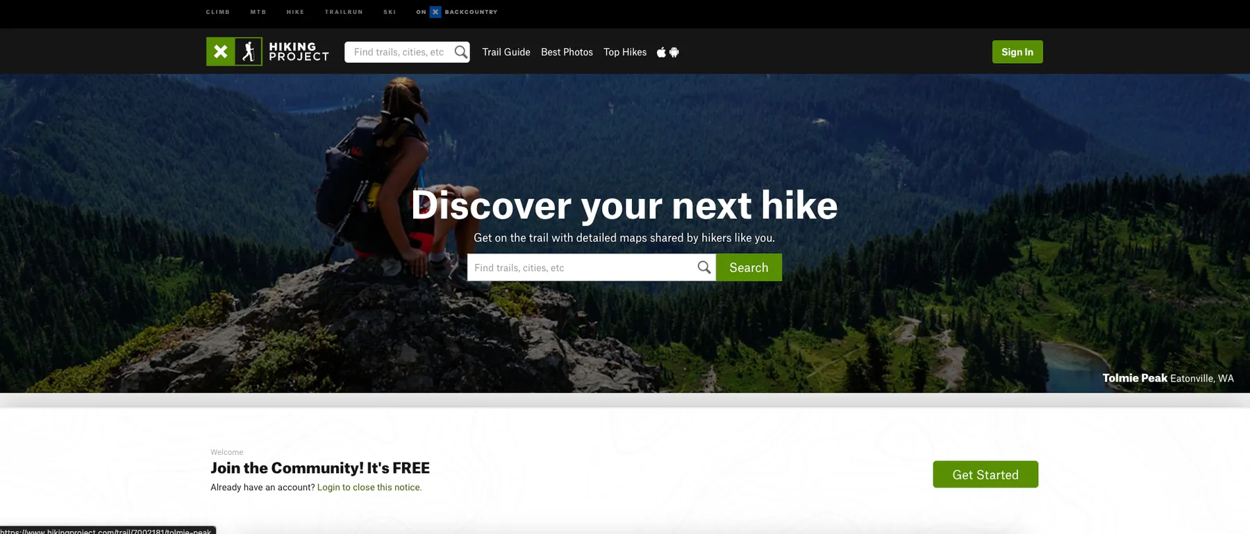 Hiking Project Scraper
