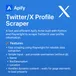 Twitter Profile Scraper avatar