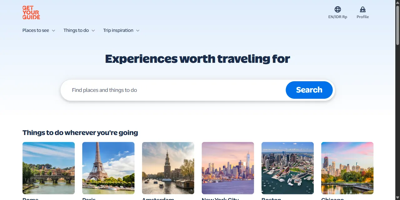 GetYourGuide Scraper