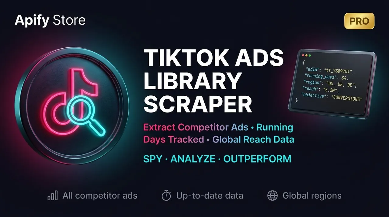 TikTok Ads Library Scraper