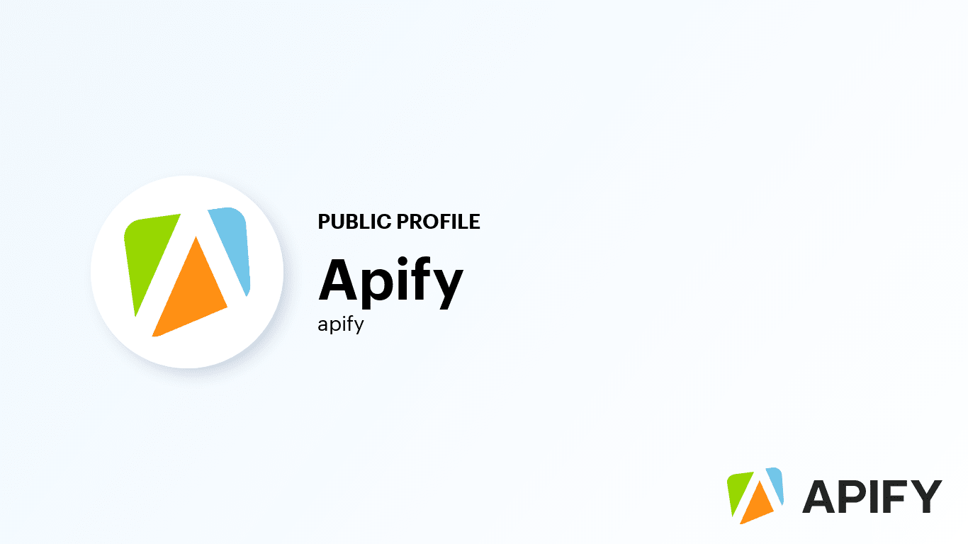 Apify apify apify