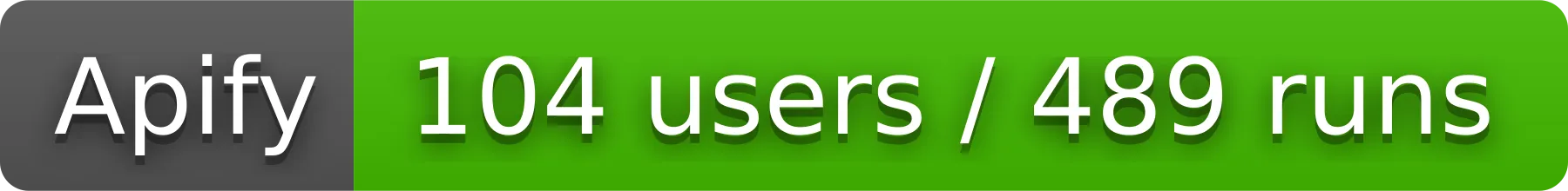 Instagram Hashtags Posts Scraper Actor Stats