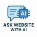 Ask Website with AI avatar