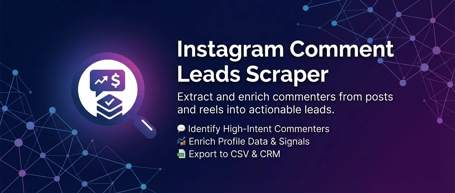 Instagram Comment Leads Extractor