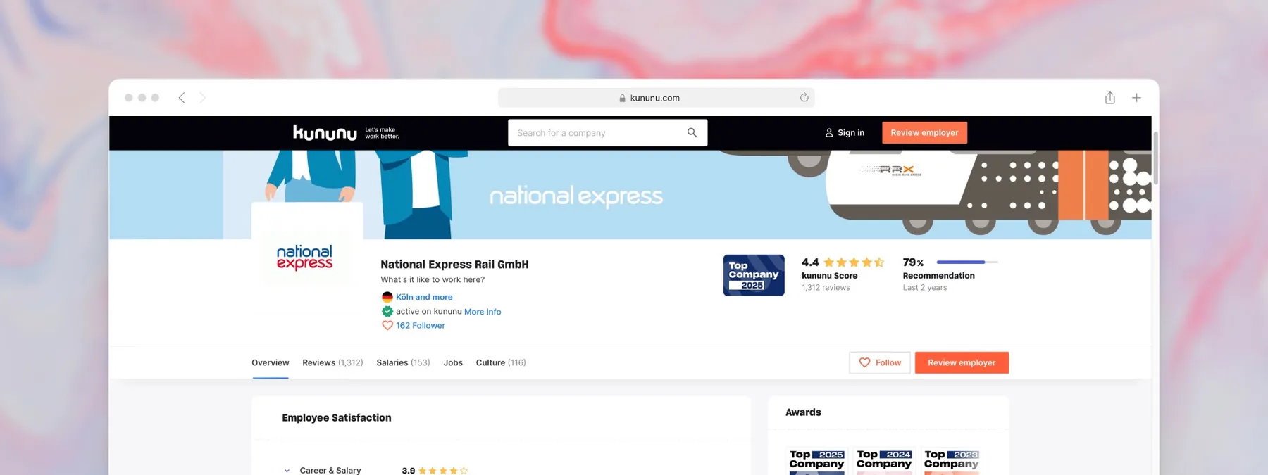 Kununu Company Reviews & Salary Scraper Cover Image