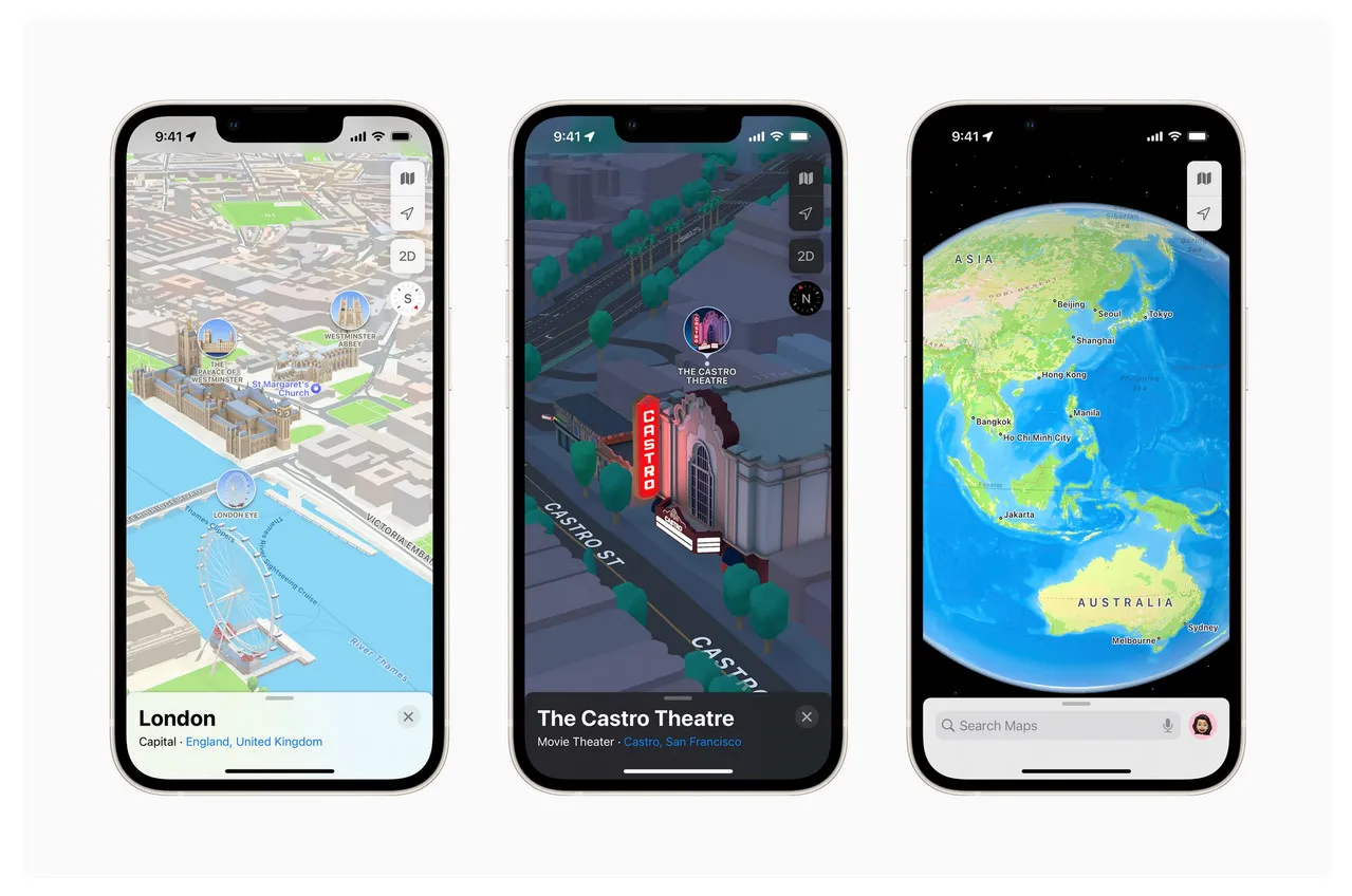 Apple Maps Directions API demo