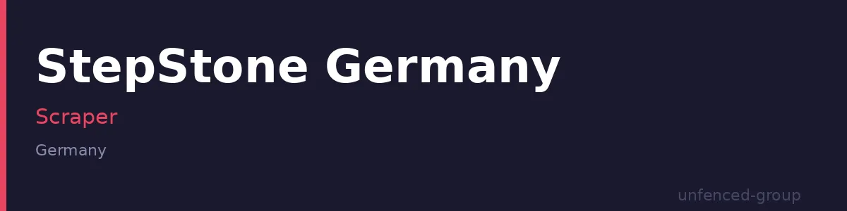 StepStone Germany Scraper