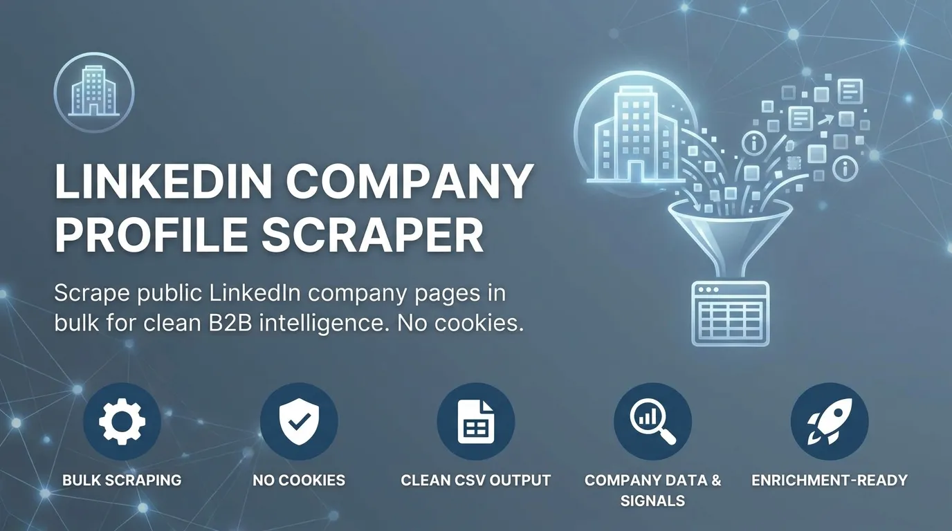LinkedIn Company Profile Scraper