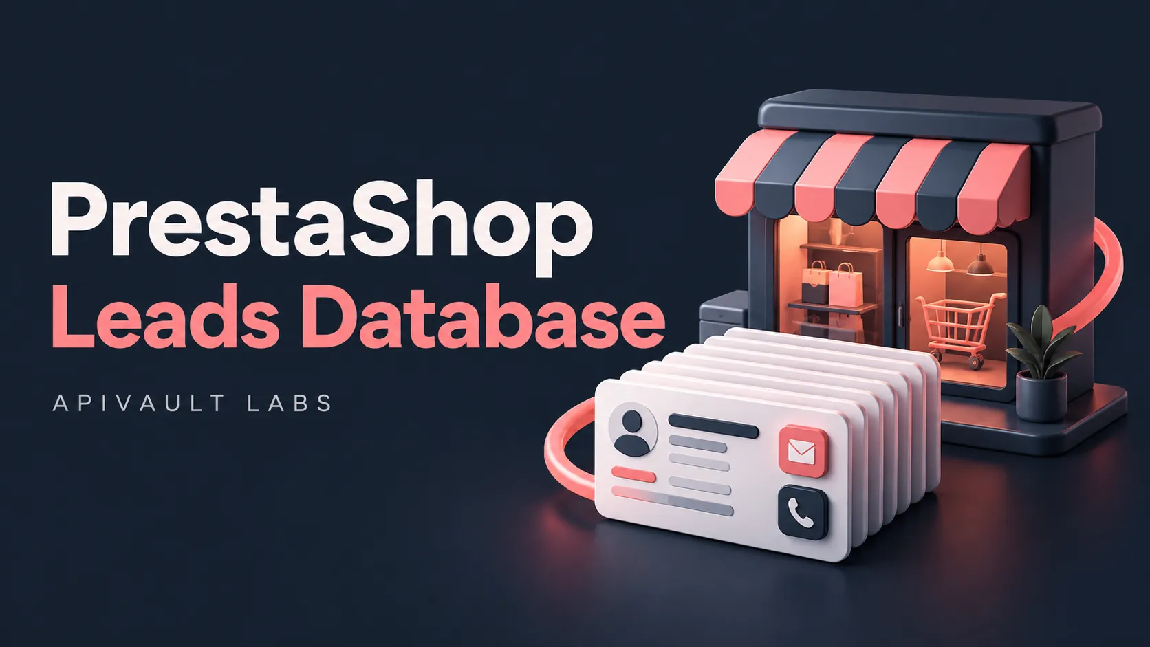 PrestaShop Leads Database — indexed ecommerce contacts