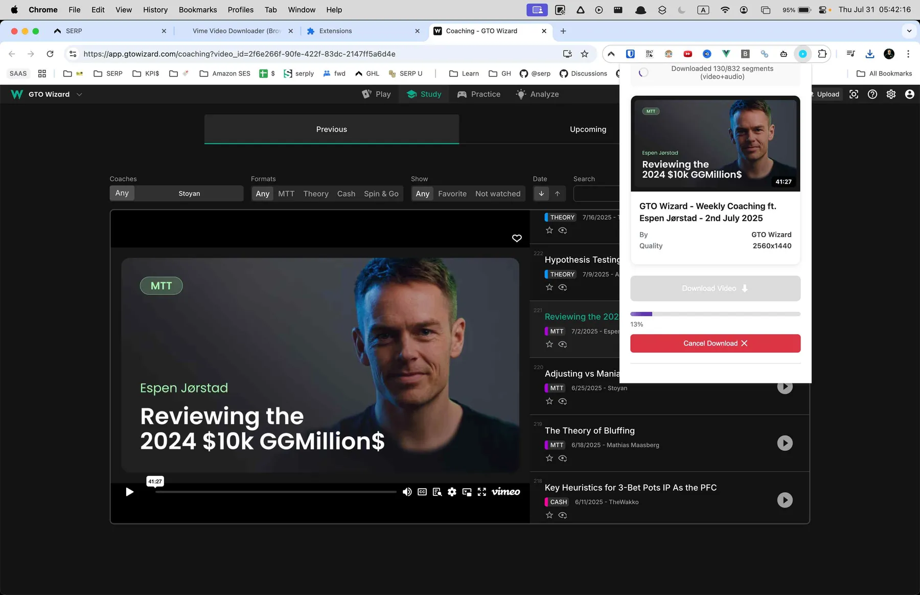 Vimeo Video Downloader extension