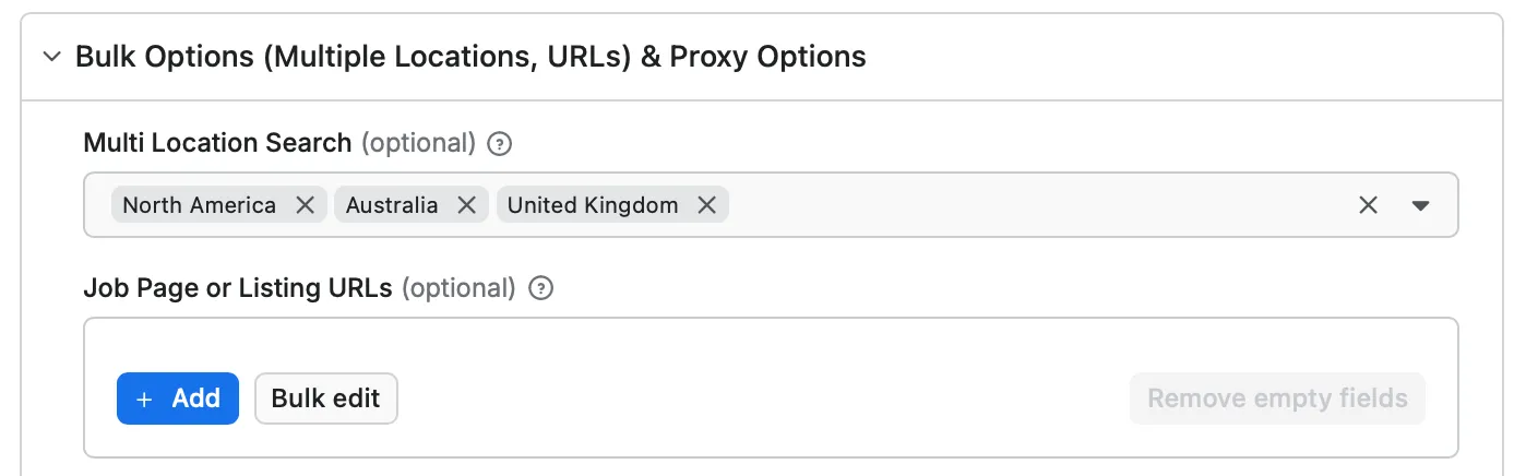 Scraper Sample Input
