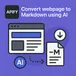 Ai Ready Web Page To Markdown Converter avatar