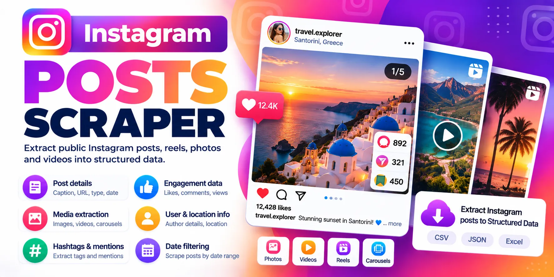 Instagram Posts Scraper