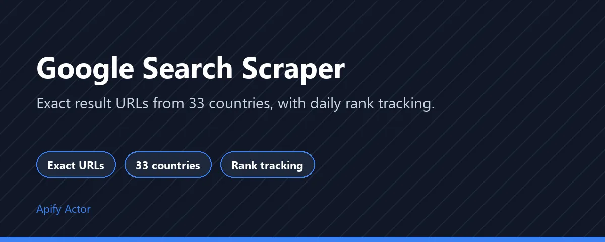 Google Search Scraper
