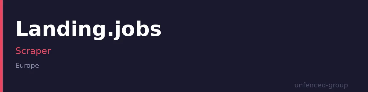 Landing.jobs Scraper