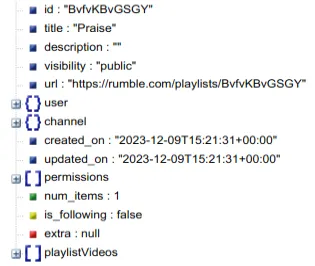 playlist screenshot