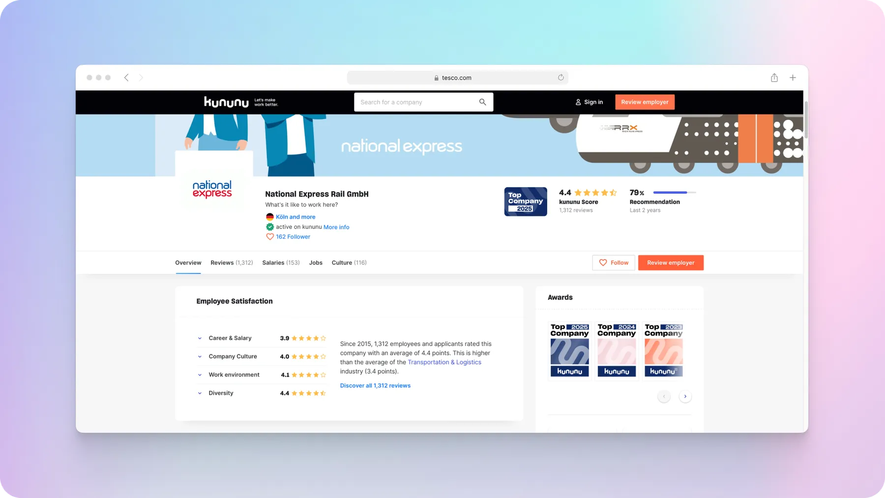 Kununu Company Reviews & Salary Scraper Cover Image