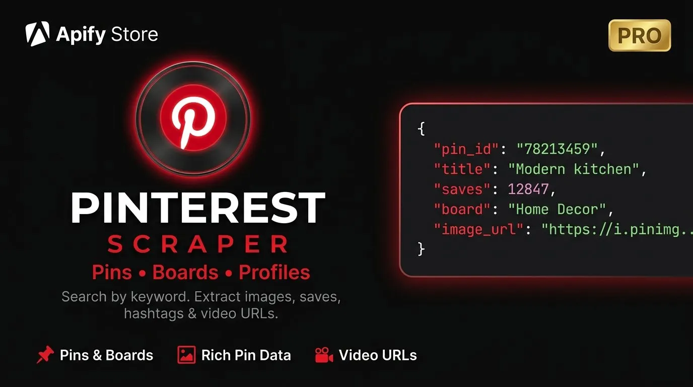 Pinterest Scraper