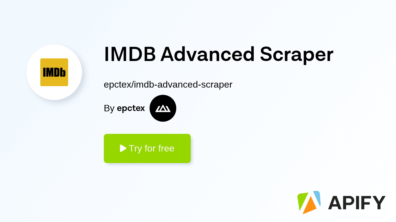 imdb-advanced-scraper-apify