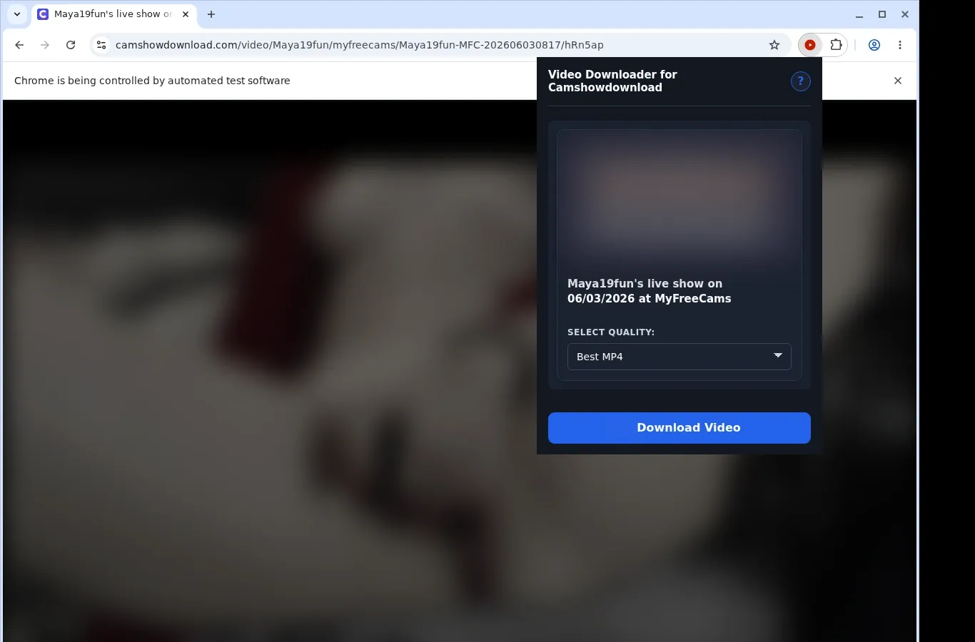 CamShowDownload Video Downloader