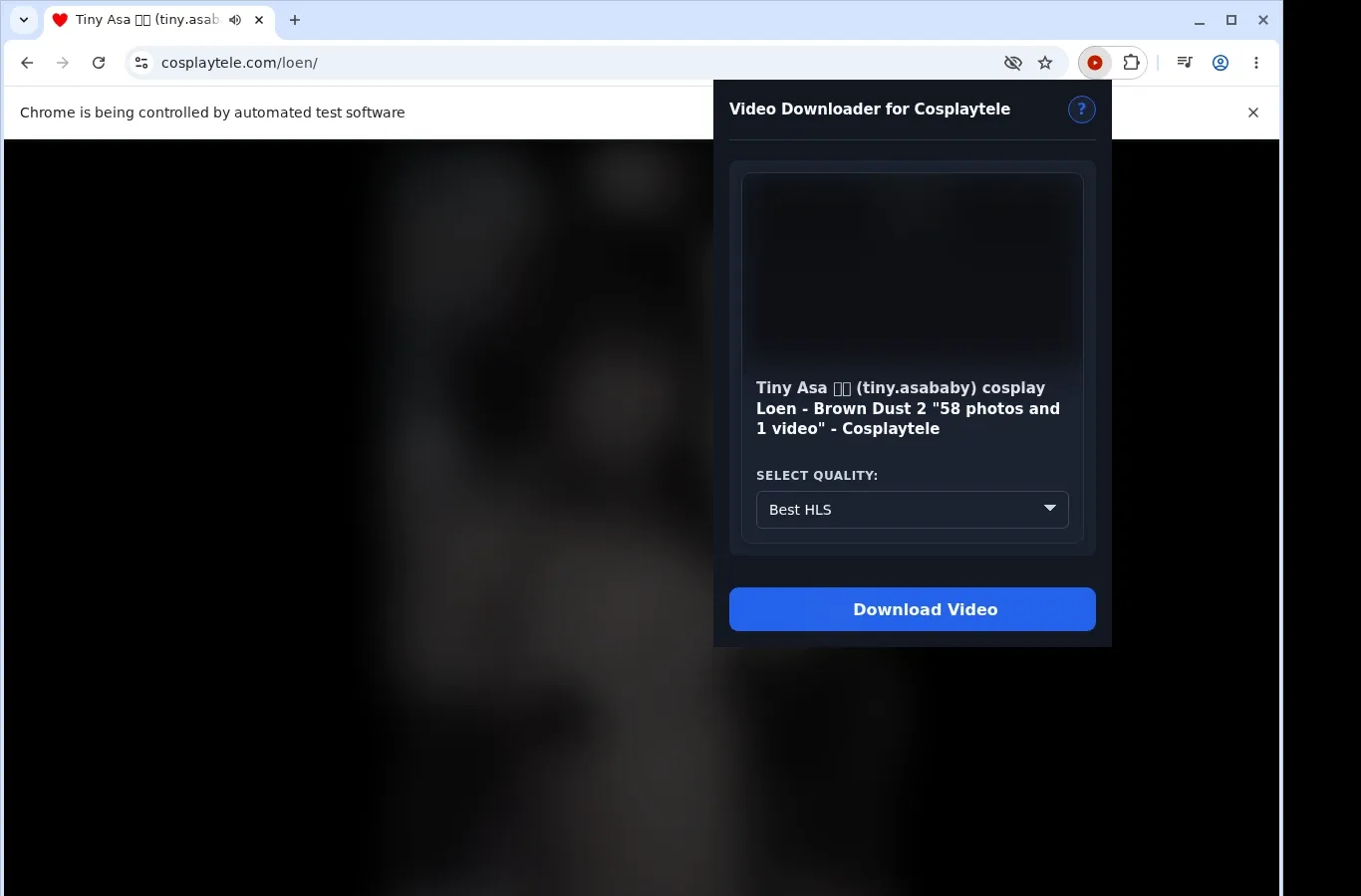 CosplayTele Downloader
