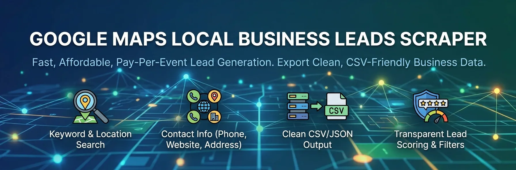 Google Maps Local Business Leads Scraper