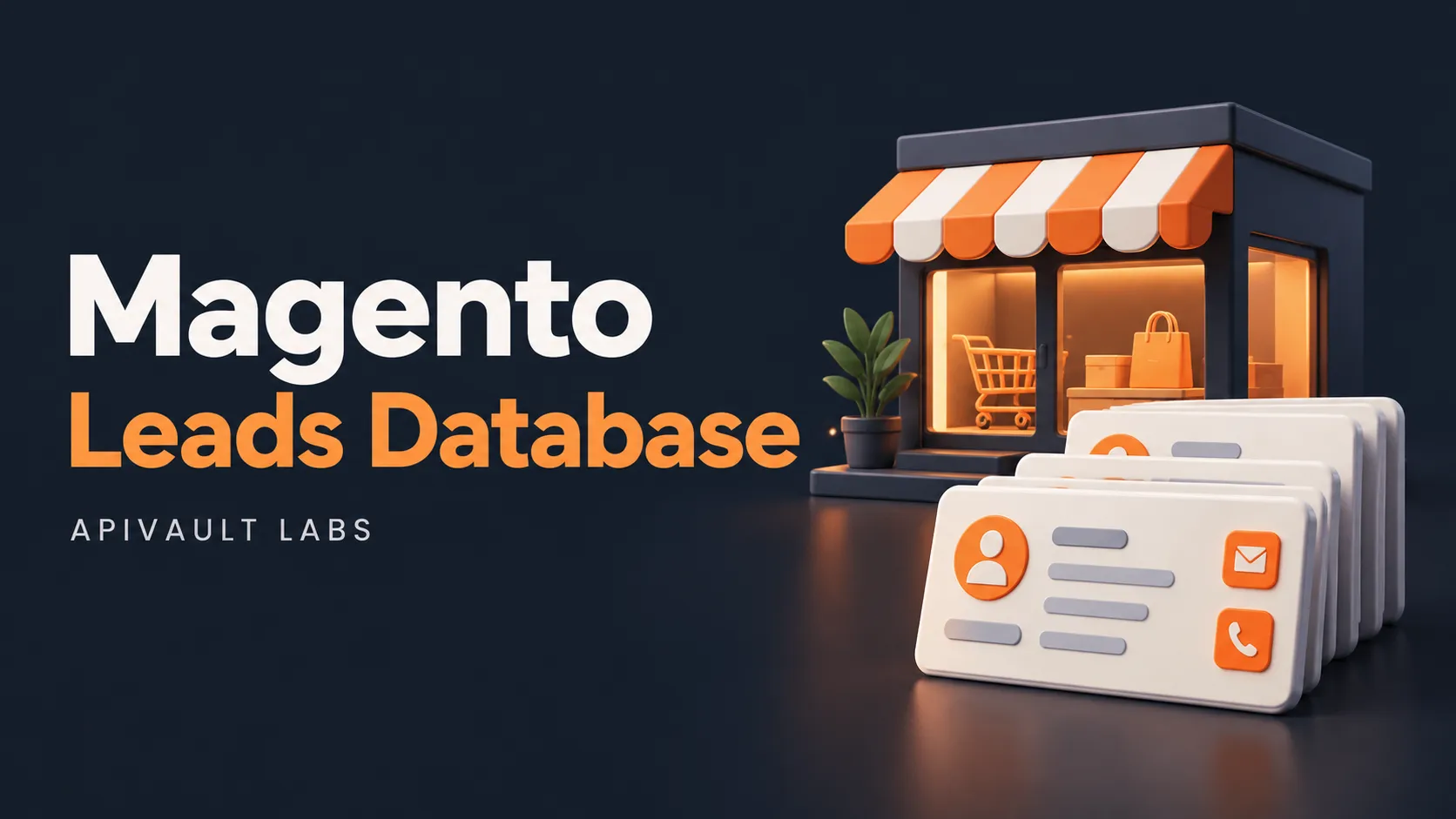 Magento Leads Database — indexed ecommerce contacts