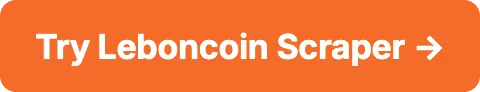 Try Leboncoin Scraper