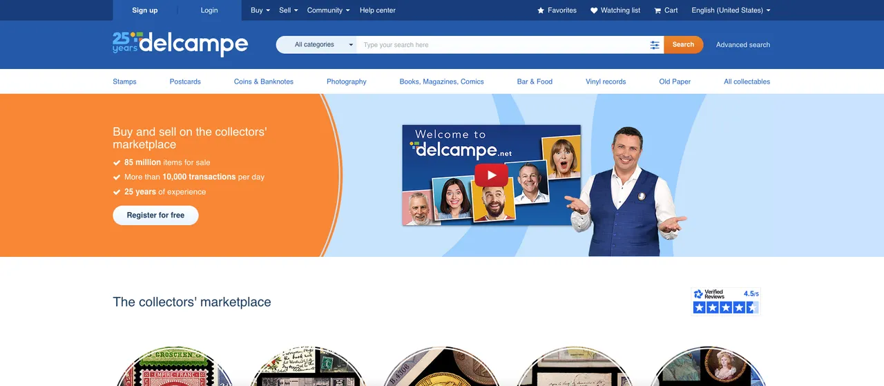 Delcampe.net Scraper