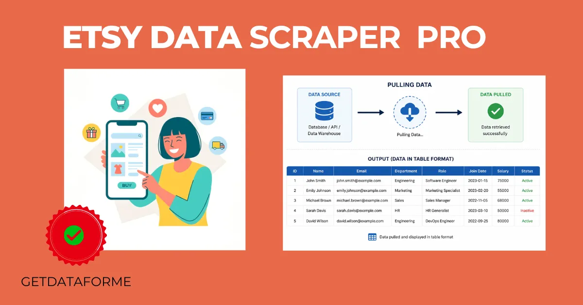 Etsy Data Scraper