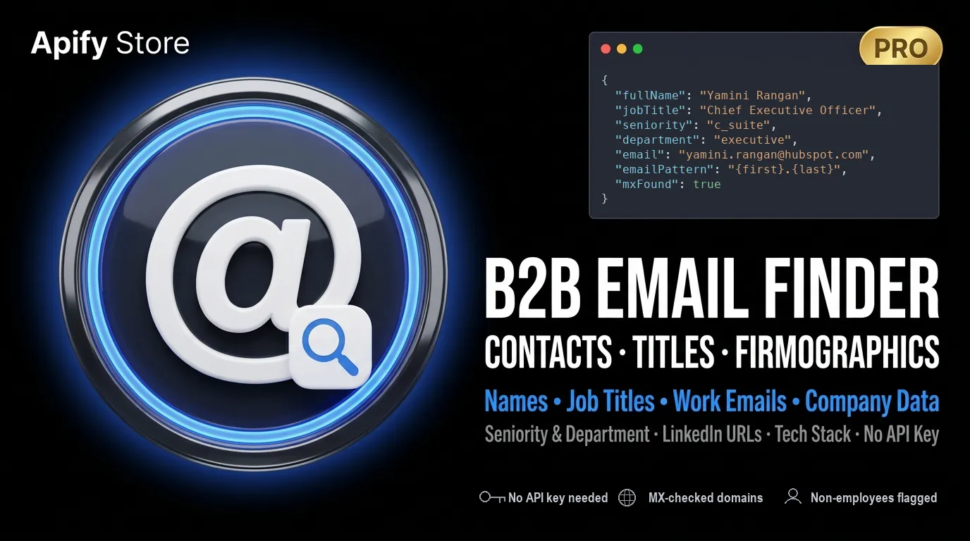 B2B Contact & Email Finder