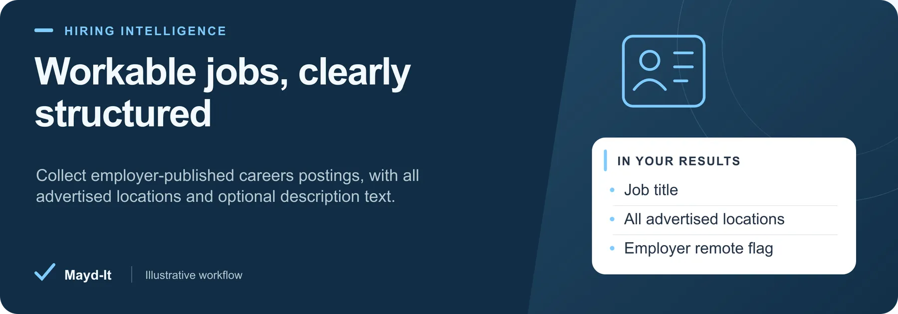 Workable jobs, clearly structured — illustrative workflow