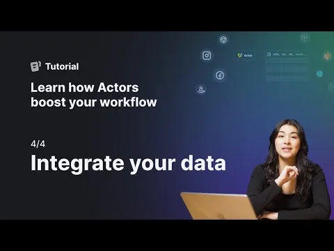 Connect this actor to your stack