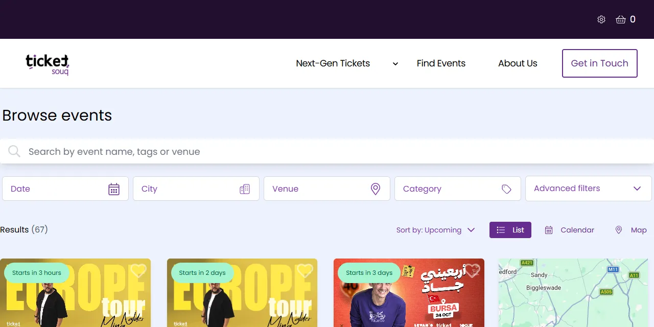 Ticket Souq Scraper