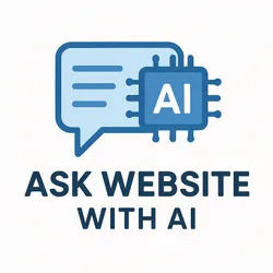 Ask Website with AI avatar