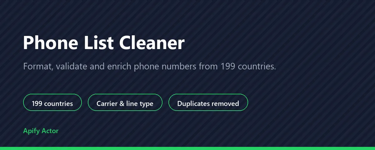 WhatsApp Number Validator