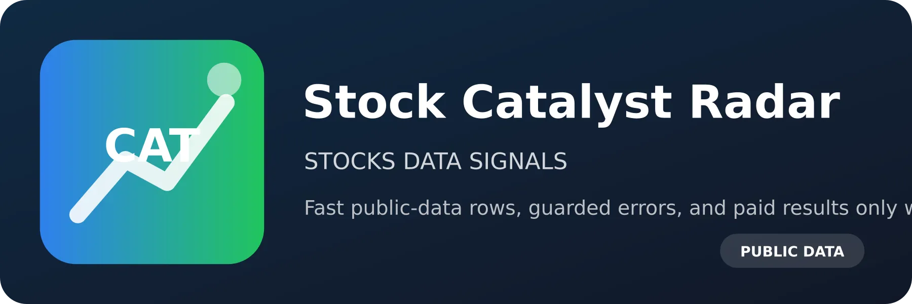 Stock Catalyst Radar logo