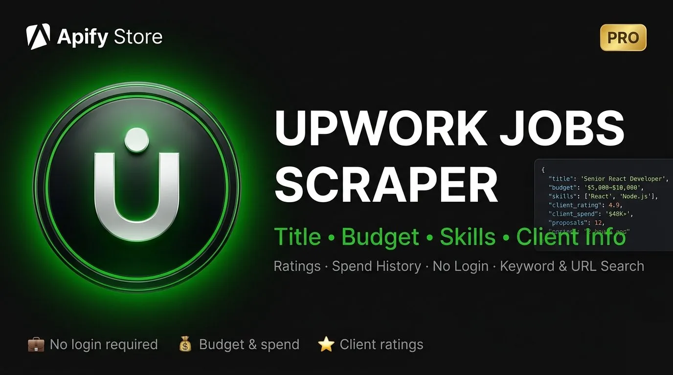 Upwork Job Scraper