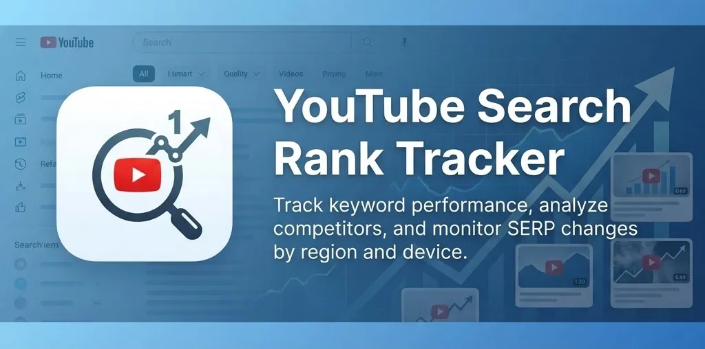 YouTube Search Results Scraper (Rank Tracker)