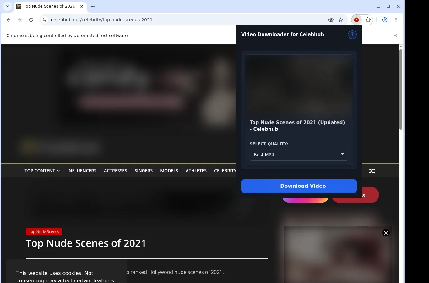 CelebHub Video Downloader