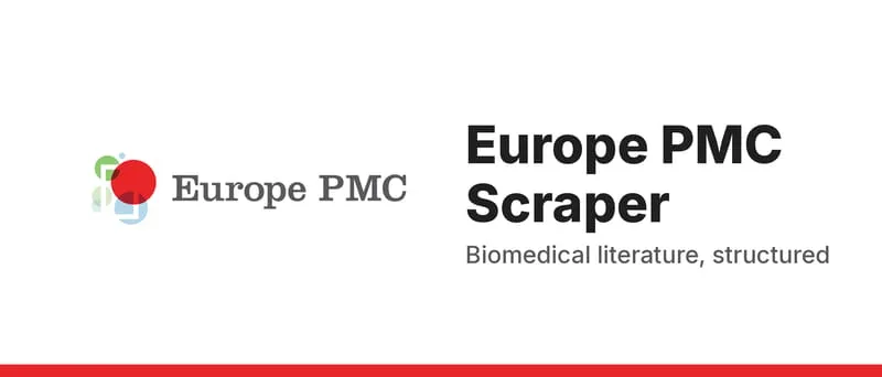 Europe PMC Scraper for Biomedical Literature and PubMed Articles