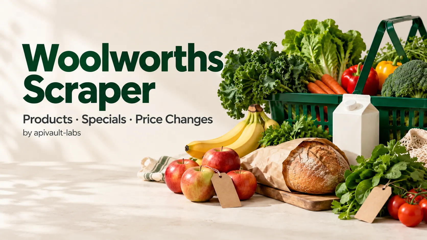 Woolworths Scraper: products, specials and price changes