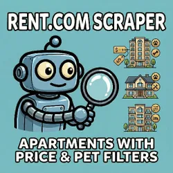 Rent.com Scraper - Apartments with Price & Pet Filters