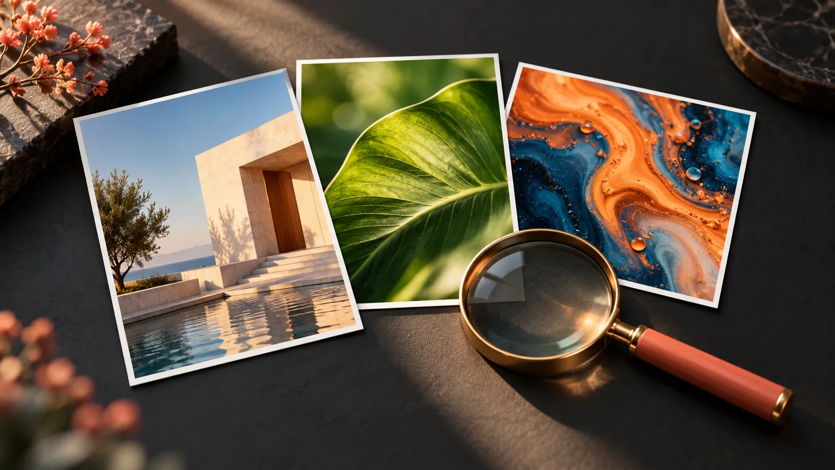 Adobe Stock image search and portfolio research — illustrative cover