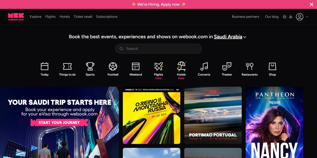 Webook Scraper