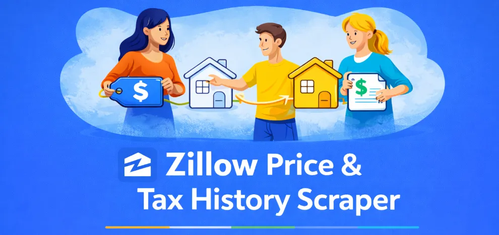Zillow Price & Tax History Scraper