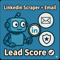 LinkedIn Scraper + Email + Lead Score avatar