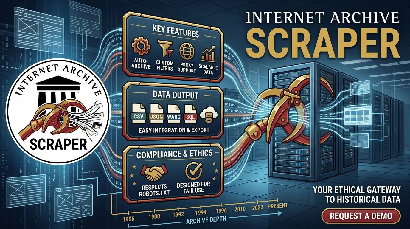 Internet Archive Scraper
