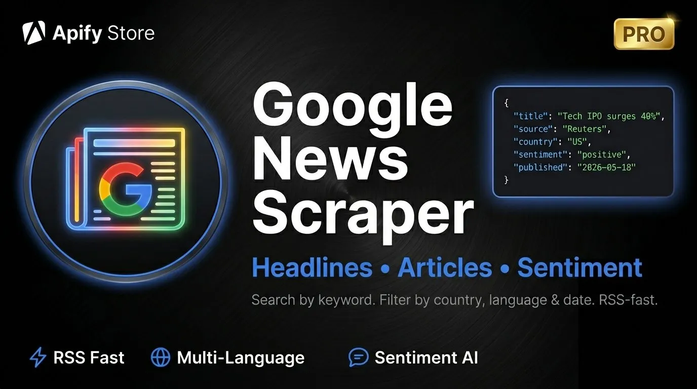 Google News Scraper