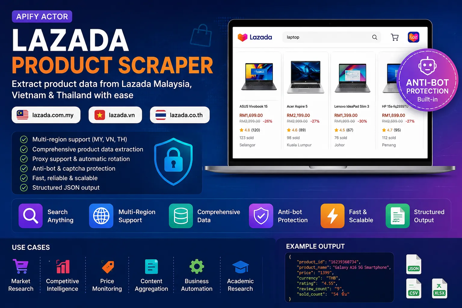 Lazada Product Scraper